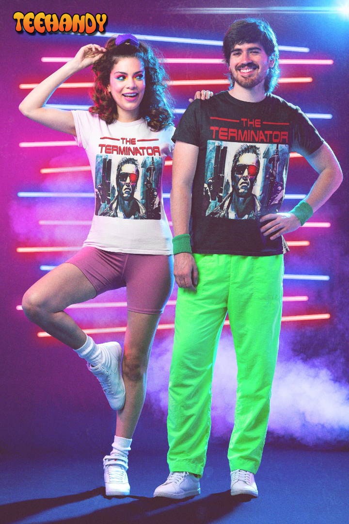 The Terminator Soft T-Shirt, Terminator Movie Poster Shirt The Terminator Soft T-Shirt, Terminator Movie Poster Shirt