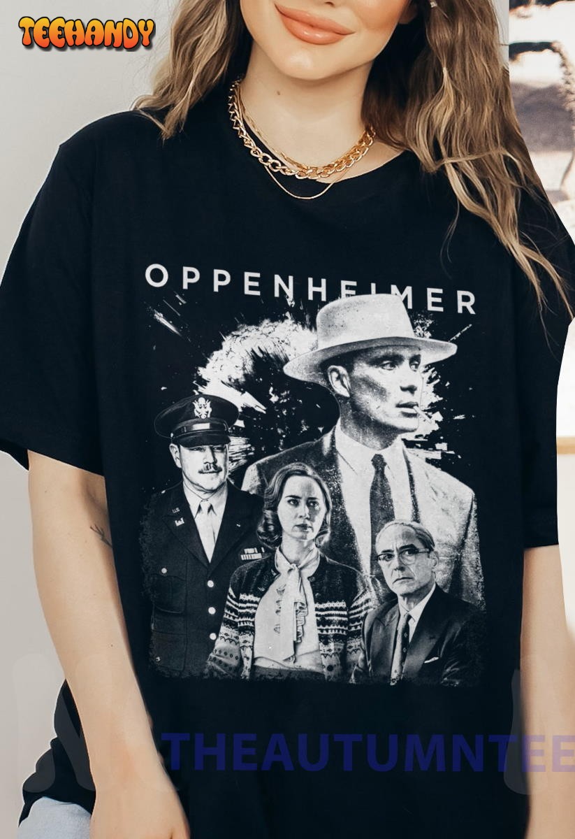 Vintage OppenheimerShirt, Comfort Colors Oppenheimer Shirt For Fan