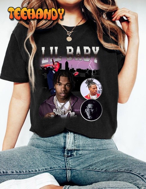 Comfort Colors Lil Baby vintage t shirt, Lil Baby Vintage 90s Rap T Shirt