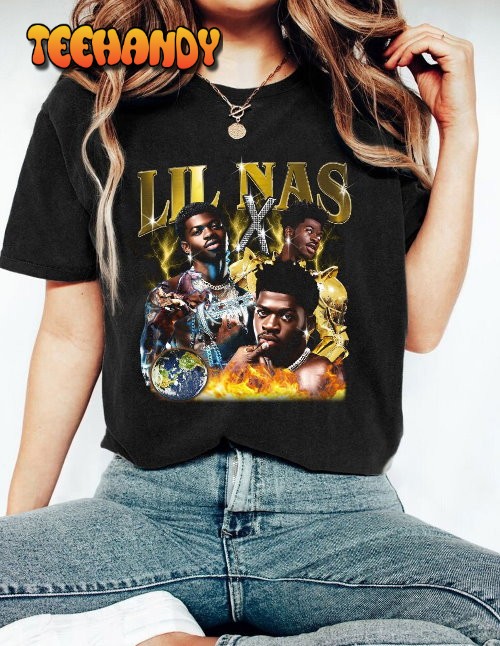 Comfort Colors LIl Nas x Vintage 90s Raptees, LIl Nas X Shirt