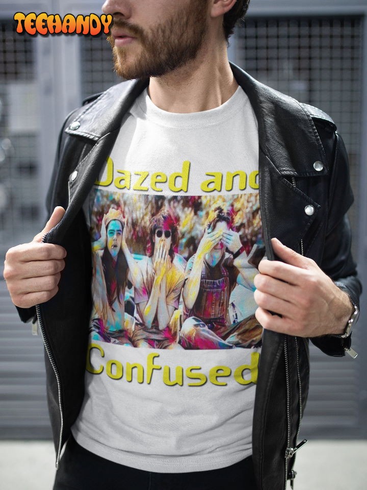 Dazed and Confused Movie Poster T Shirt, 90s Movie Nostalgia T Shirt Dazed and Confused Movie Poster T Shirt, 90s Movie Nostalgia T Shirt