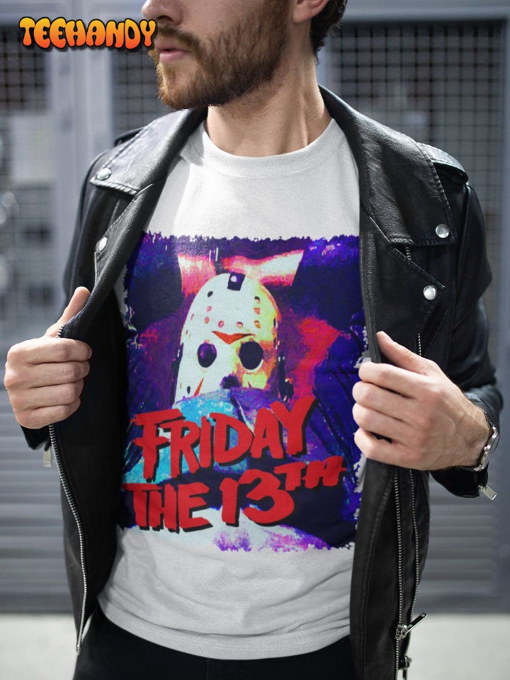 Friday the 13th Poster Style Soft T-Shirt, Horror Movie Fan Art T Shirt Friday the 13th Poster Style Soft T-Shirt, Horror Movie Fan Art T Shirt
