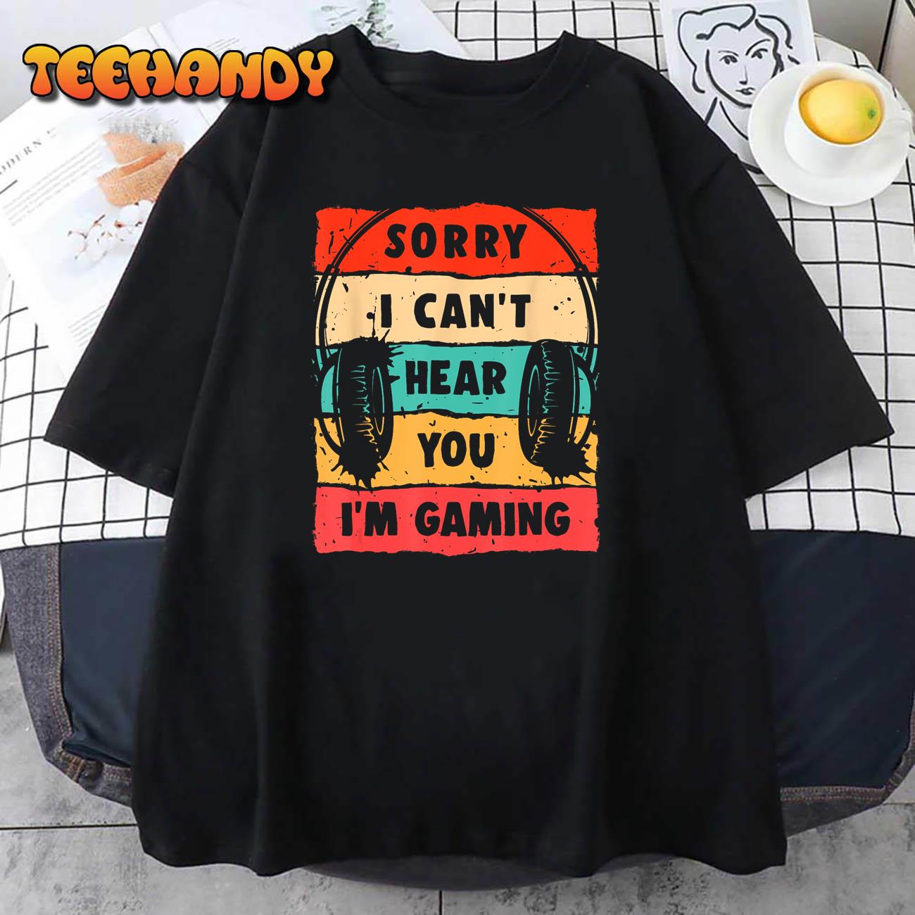 Funny Gamer Shirt for Teens Boys Men Video Gaming T-Shirt Funny Gamer Shirt for Teens Boys Men Video Gaming T-Shirt