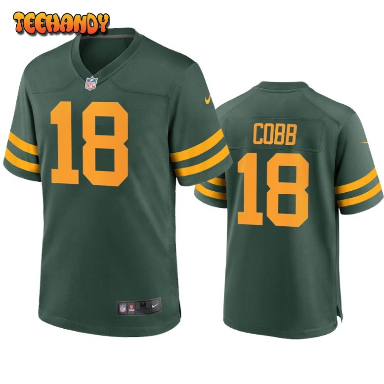 Green Bay Packers Randall Cobb Green Throwback Limited Jersey