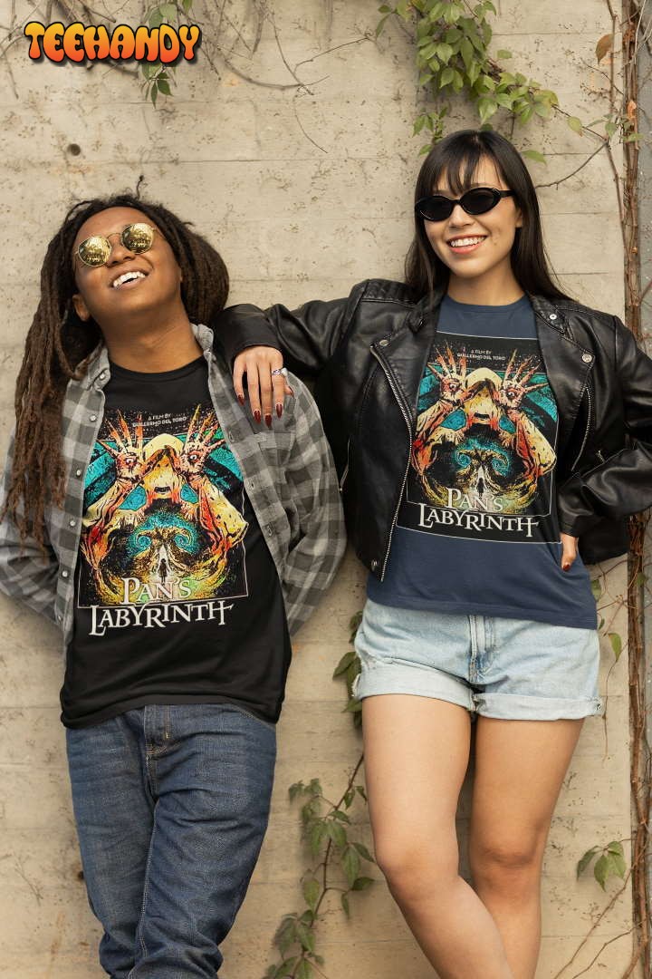 Pan's Labyrinth Movie Poster Dark Fantasy Fan Gift T Shirt Pan's Labyrinth Movie Poster Dark Fantasy Fan Gift T Shirt