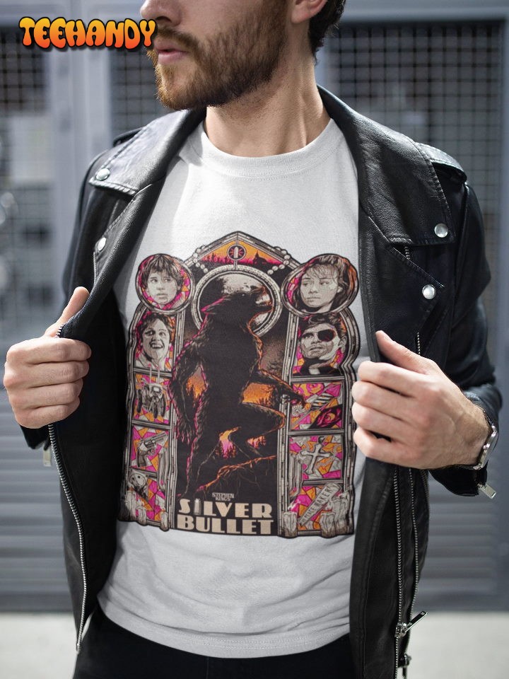 Silver Bullet Soft T-Shirt, Silver Bullet Movie Poster Shirt Silver Bullet Soft T-Shirt, Silver Bullet Movie Poster Shirt