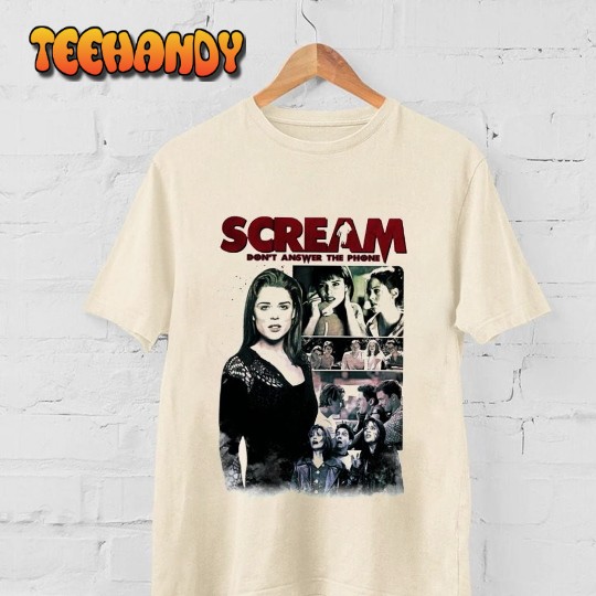Vintage Sidney Prescott Scream Horror Sidney Prescott Scream Horror T-shirt