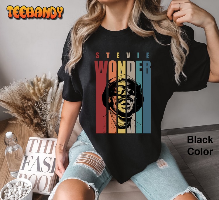 Stevie Wonder Vintage Comfort Colors T-Shirt, Funny Stevie Wonder Shirt