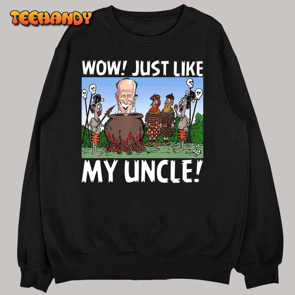 Funny Joe Biden Shirt Cannibal Story About His Uncle T-Shirt Funny Joe Biden Shirt Cannibal Story About His Uncle T-Shirt
