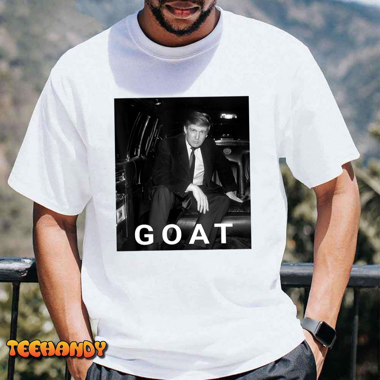 Trump Goat Shirt Republican Conservative Gift Trump 2024 T-Shirt Trump Goat Shirt Republican Conservative Gift Trump 2024 T-Shirt