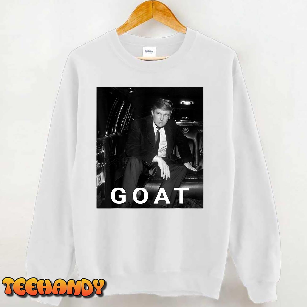 Trump Goat Shirt Republican Conservative Gift Trump 2024 T-Shirt Trump Goat Shirt Republican Conservative Gift Trump 2024 T-Shirt
