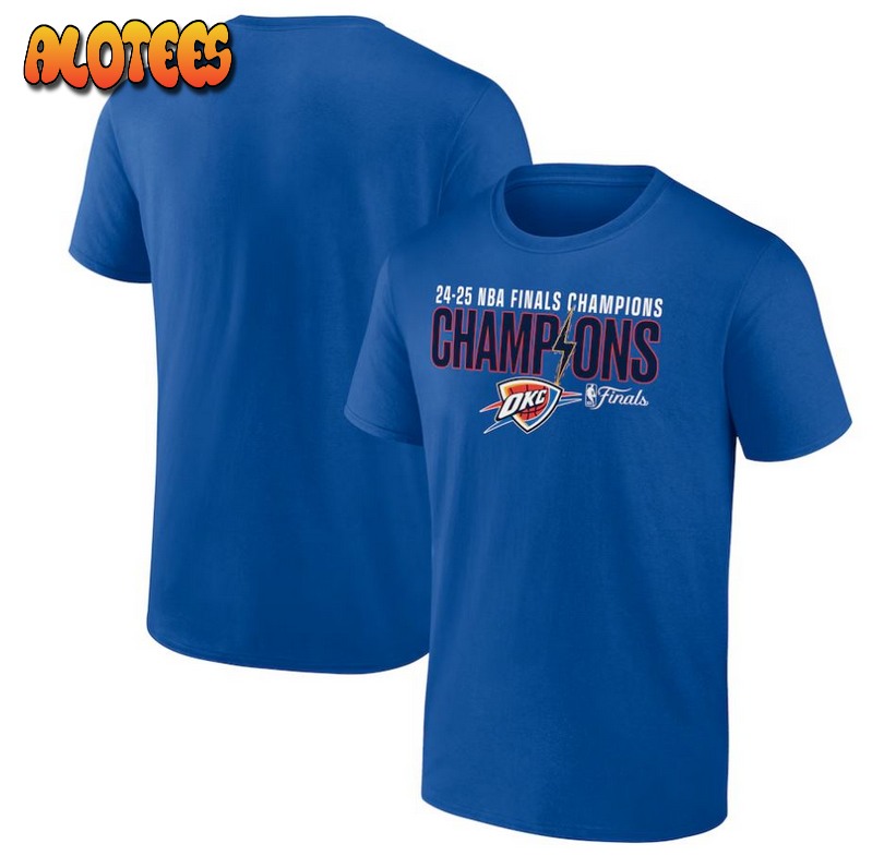 Oklahoma City Thunder 2025 NBA Finals Champions Fast Break Hometown T-Shirt
