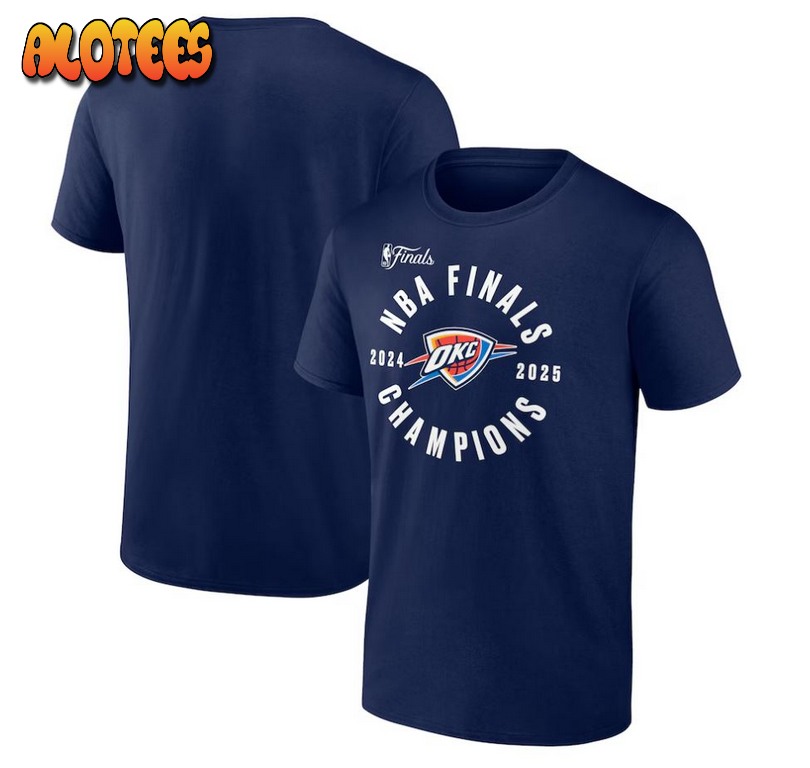 Oklahoma City Thunder 2025 NBA Finals Champions Offensive Rebound T-Shirt