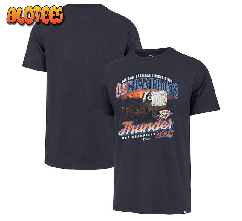 Oklahoma City Thunder ’47 2025 NBA Finals Champions Hometown Local Franklin T-Shirt