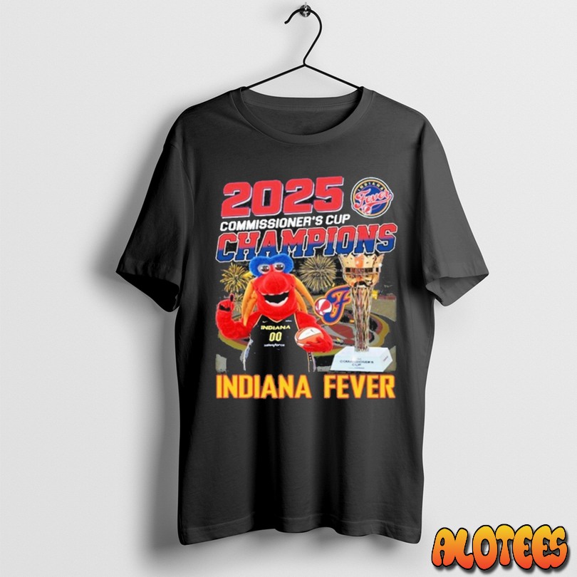 2025 Wnba Commissioners Cup Champion Indiana Fever Unisex T Shirt
