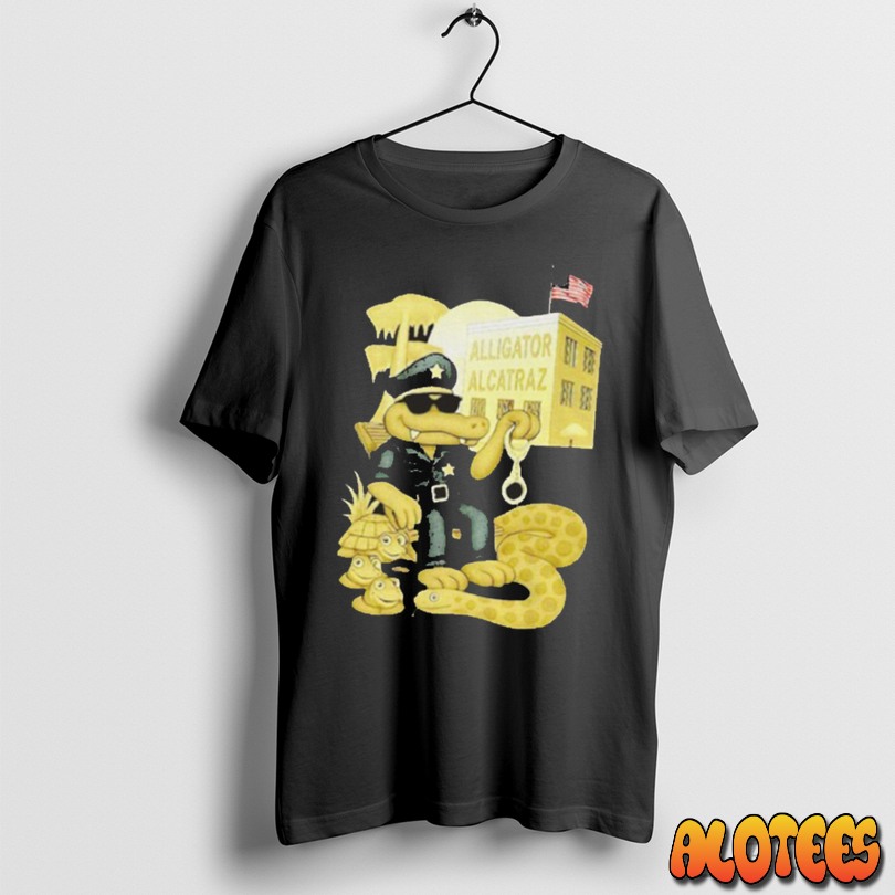 Alligator Alcatraz Welcome To America Bitches Unisex T Shirt