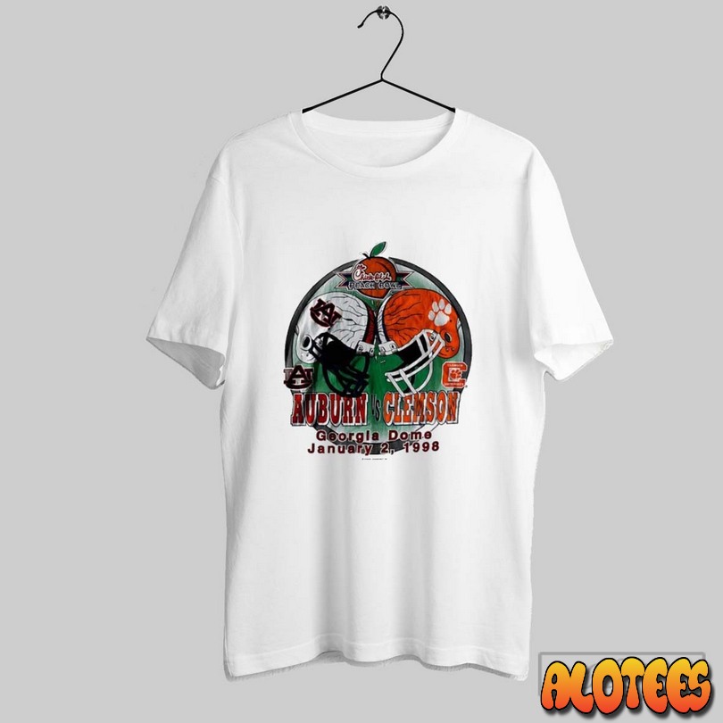 Auburn Vs Clemson Georgia Dome 1998 Vintage Unisex T Shirt