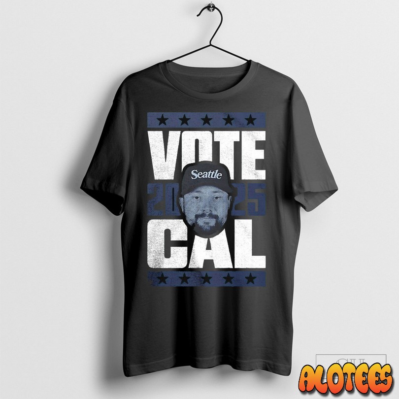 Cal Raleigh Seattle Mariners Vote Cal 2025 Unisex T Shirt
