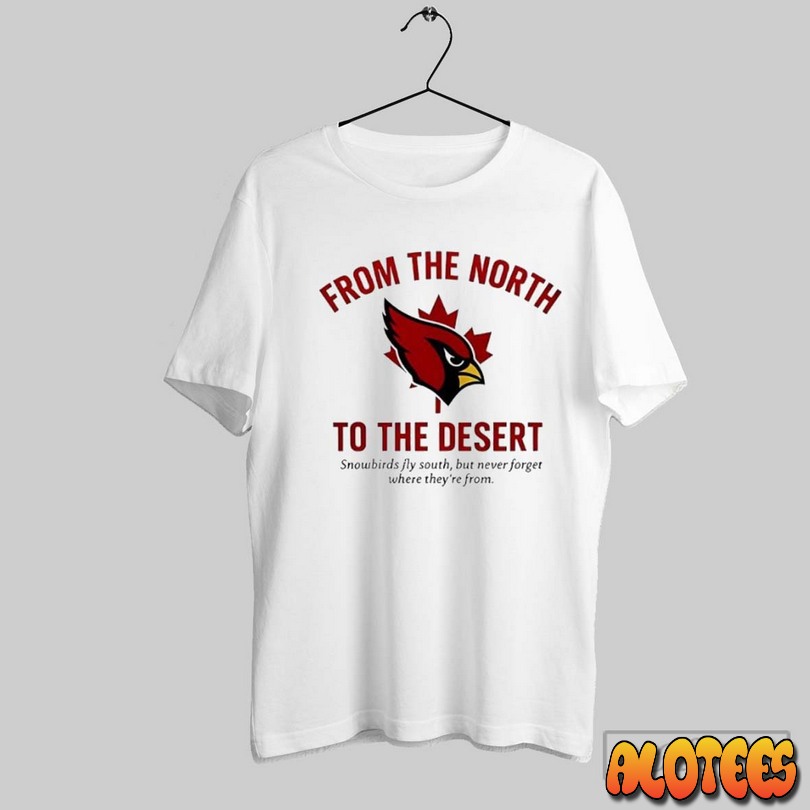 Cardinals Snow Birds From The North To The Desert Unisex T Shirt