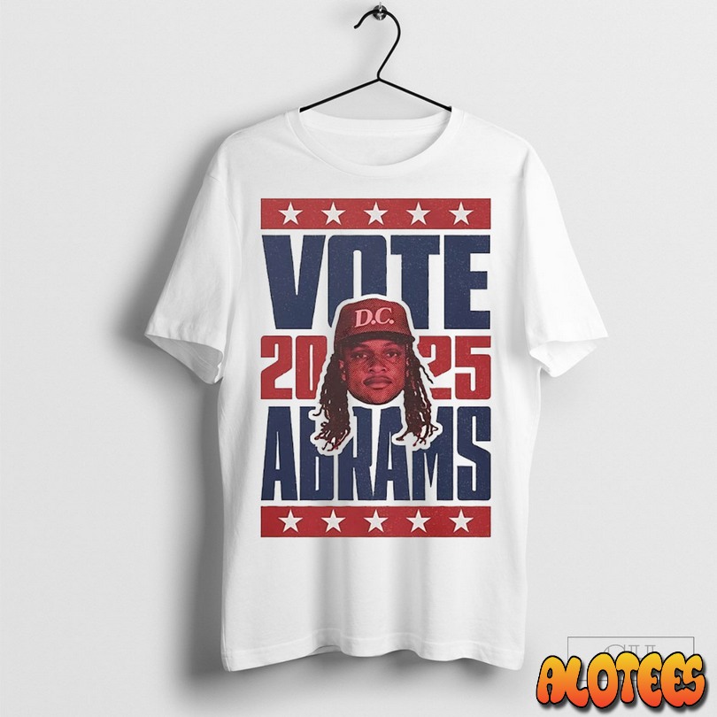 Cj Abrams Washington Nationals Vote Abrams 2025 Unisex T Shirt