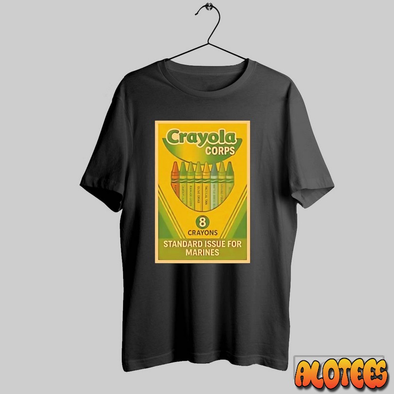 Crayola Corps Standard Issue For Marines Unisex T Shirt