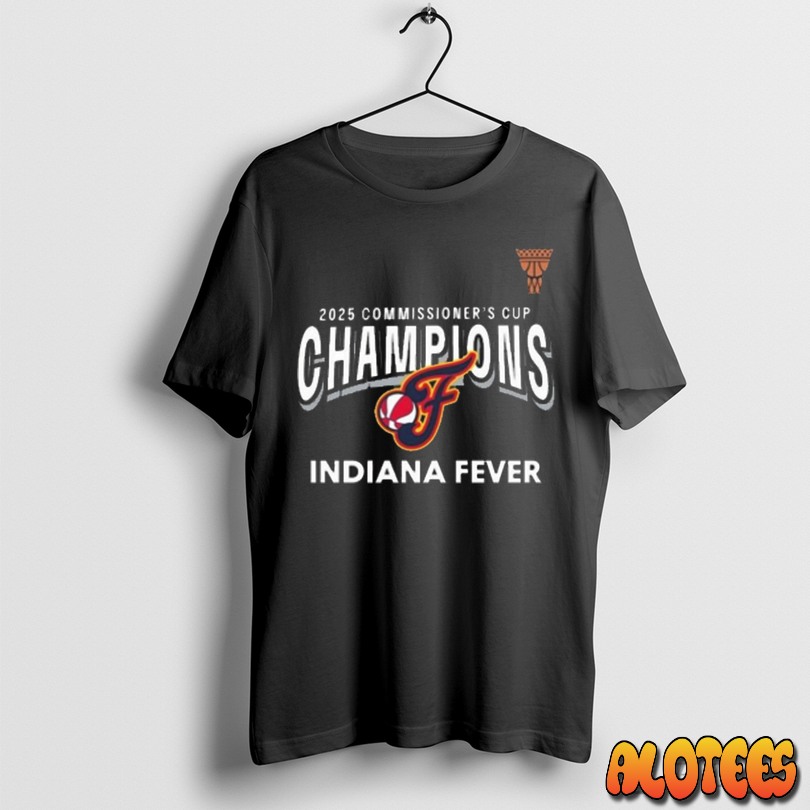 Indiana Fever Champions Commissioners Cup 2025 Logo Unisex T Shirt