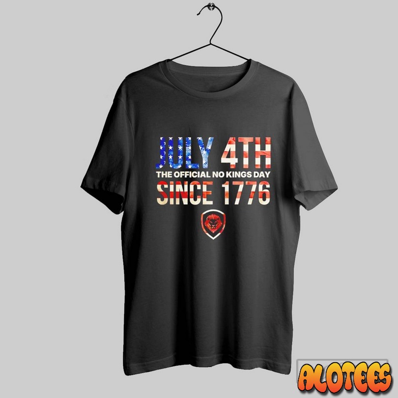 July 4th The Official No Kings Day Since 1776 Unisex T Shirt