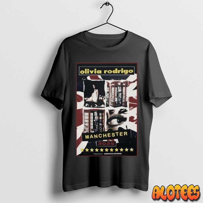Officials Olivia Rodrigo Live At Co Op Live Manchester Uk July 1 2025 Shirt