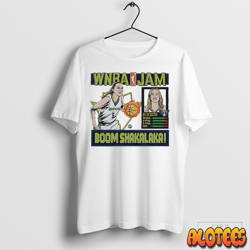 Paige Bueckers Dallas Wings Wnba Jam Boom Shakalaka Unisex T Shirt