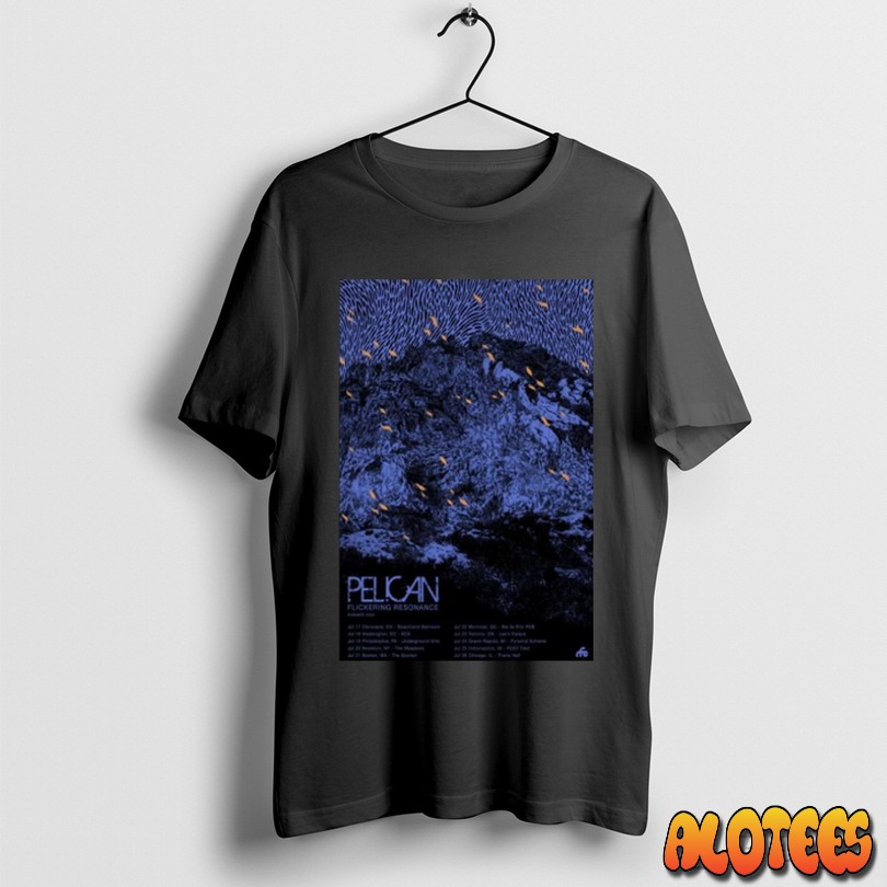 Pelican Flickering Resonance Summer Tour July 202 Unisex T Shirt