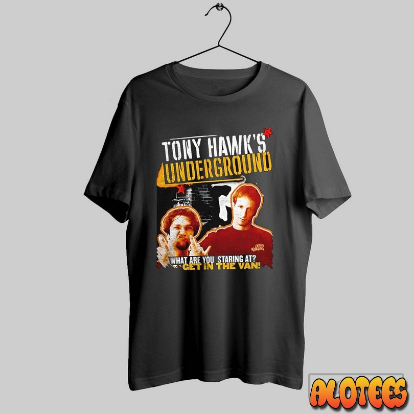 Tony Hawks Underground What Are You Staring At Get In The Van Unisex T Shirt