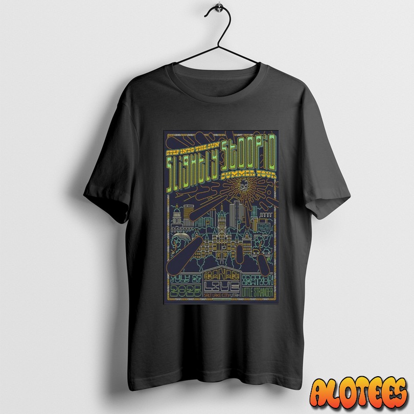 Officials Slightly Stoopid Live Show July 27 2025 Salt Lake City Ut Poster Unisex T Shirt