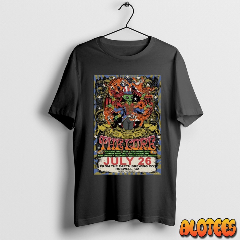 Officials The Core Live Show July 26 2025 Roswell Ga Poster Unisex T Shirt
