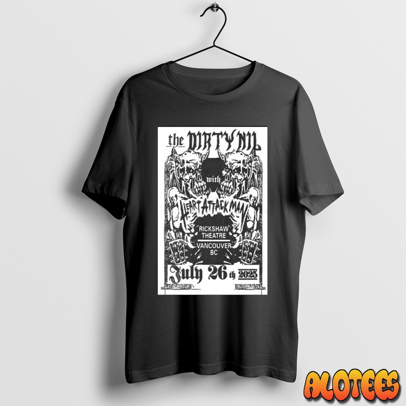 The Dirty Nil July 26 2025 Vancouver Bc Poster Unisex T Shirt