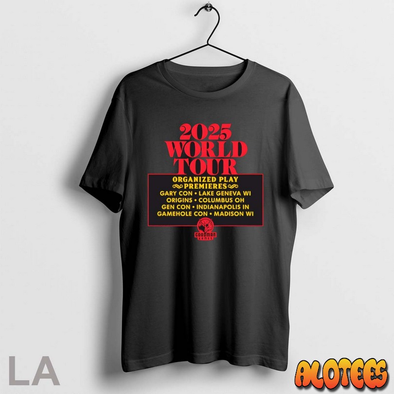 Top 2025 World Tour Organized Play Premiers Unisex T Shirt