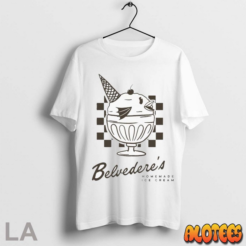 Top Belvederes Homemade Ice Cream Unisex T Shirt