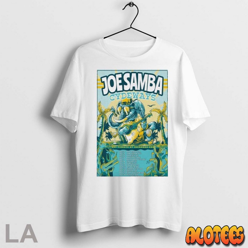Top Joe Samba Cydeways October 2025 Tour Dates Shows Unisex T Shirt