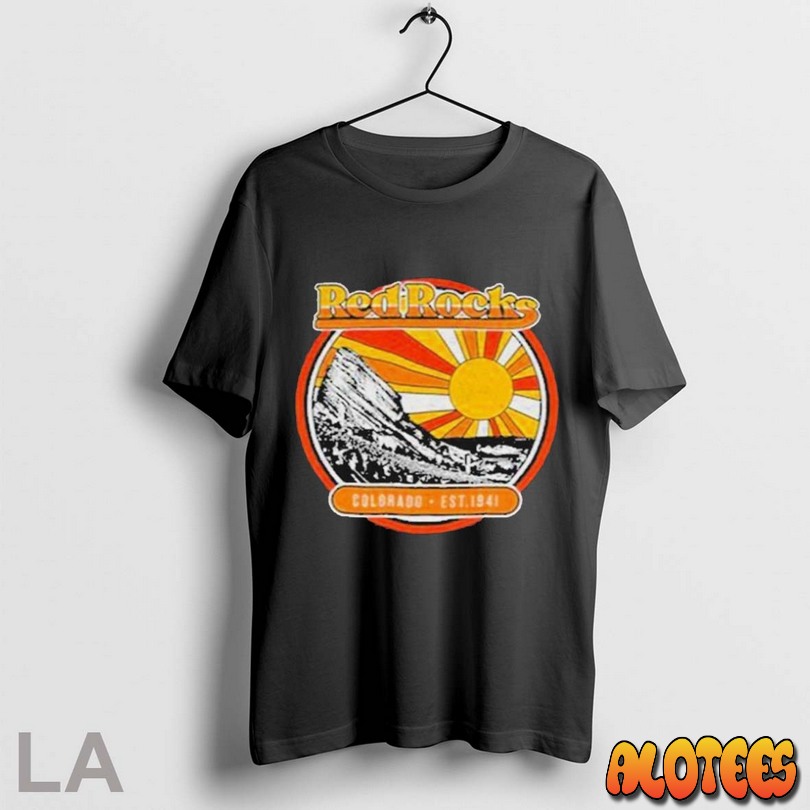 Top Red Rocks Whisky Colorado Est 1941 Unisex T Shirt