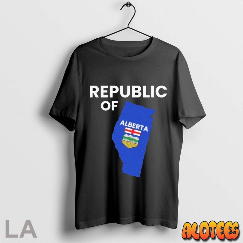 Top Republic Of Alberta Unisex T Shirt