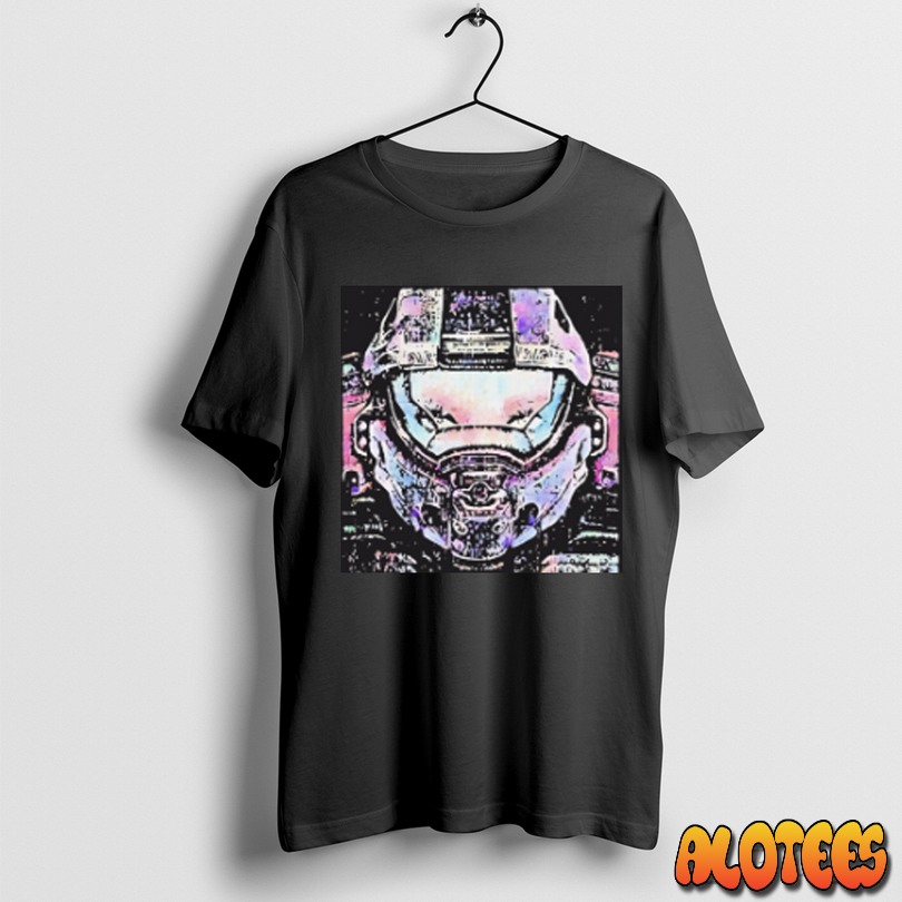 Women Of Halo Mosaic Retro Unisex T Shirt