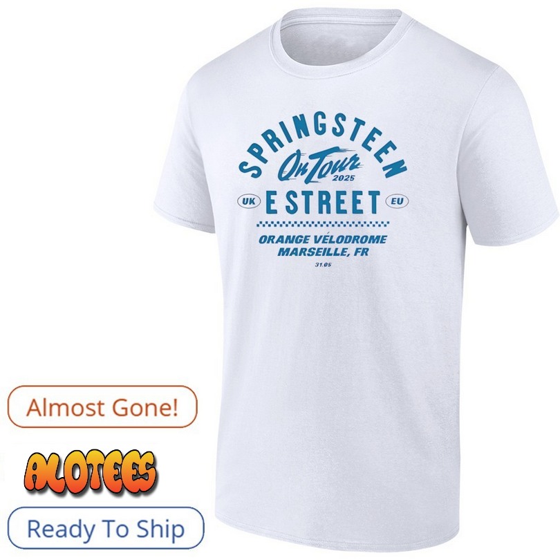 2025 Bruce Springsteen and The E Street Band Marseille shirt