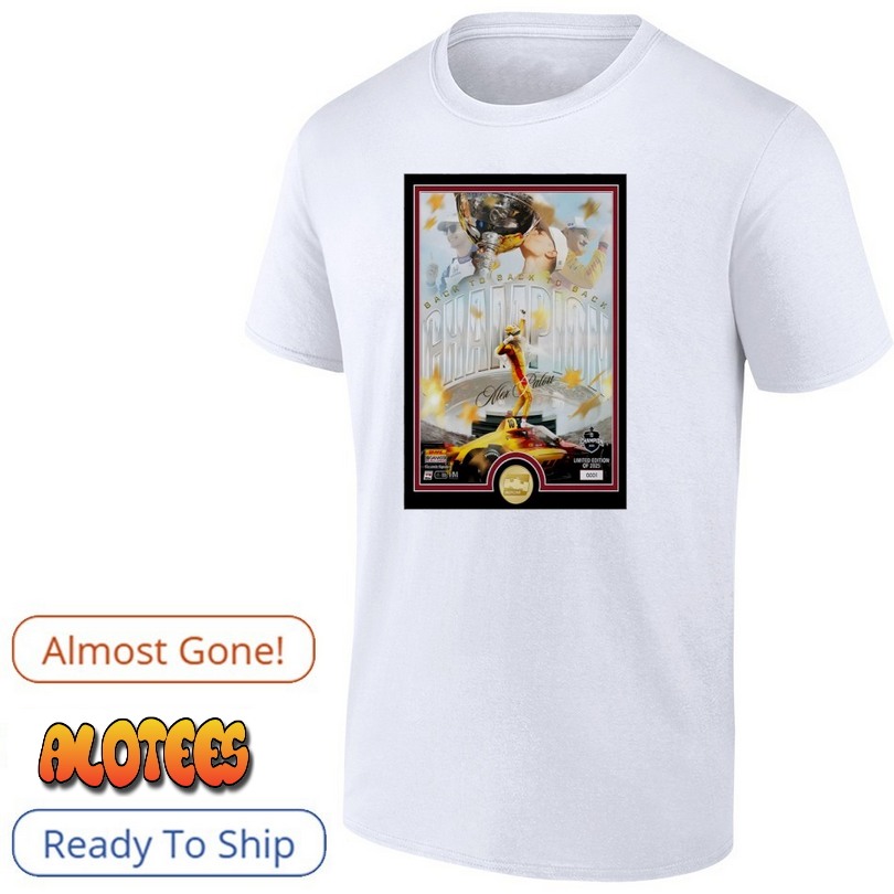 2025 NTT Indycar Champion Alex Palou Winner Poster Shirt