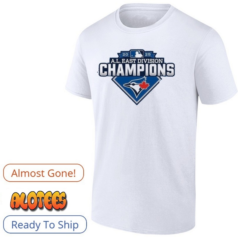 2025 Toronto Blue Jays AL East Division Champions Baseball Shirt