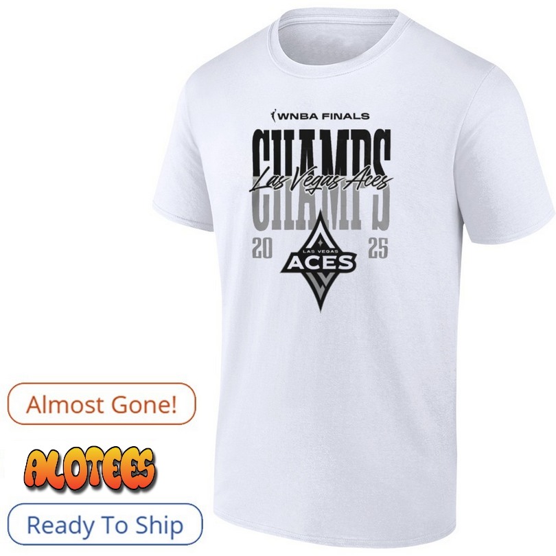 2025 WNBA Las Vegas Aces Champs Basketball Shirt