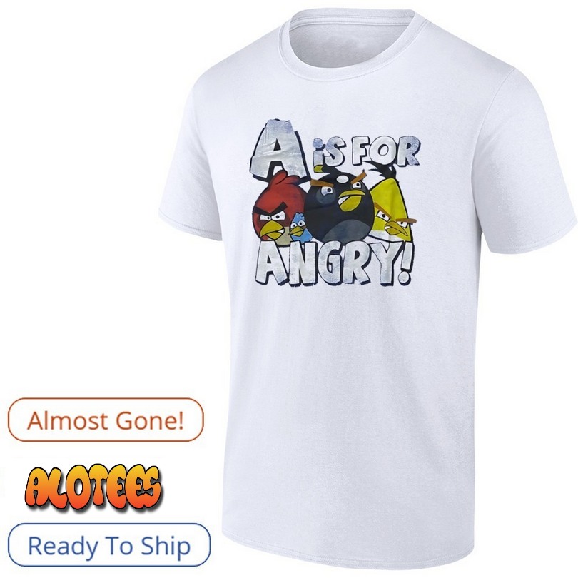 A is for Angry Bird T Shirt