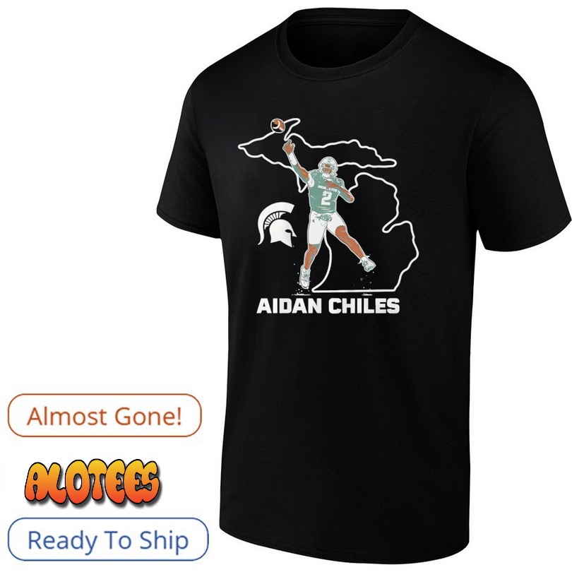 Aidan Chiles Michigan State Spartans Football NCAA Shirt