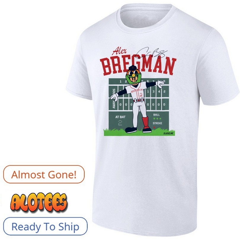 Alex Bregman Boston Red Sox #2 Mascot Signature Shirt