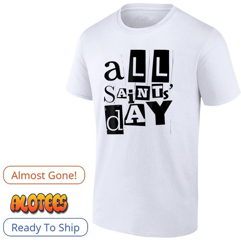 All Saints’ Day Distressed Catholic Saints Shirt