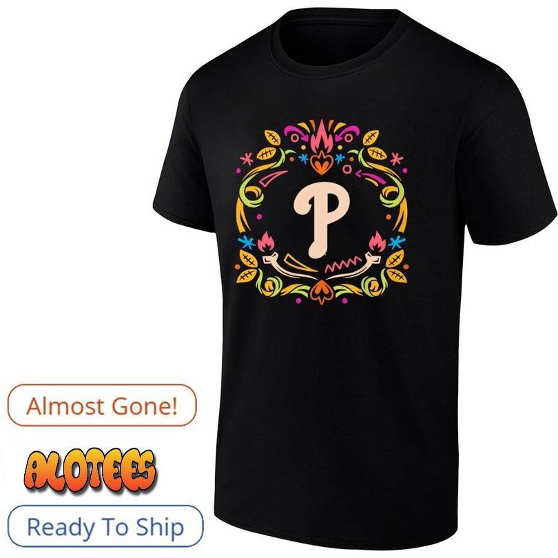 Philadelphia Phillies Día de los Muertos shirt