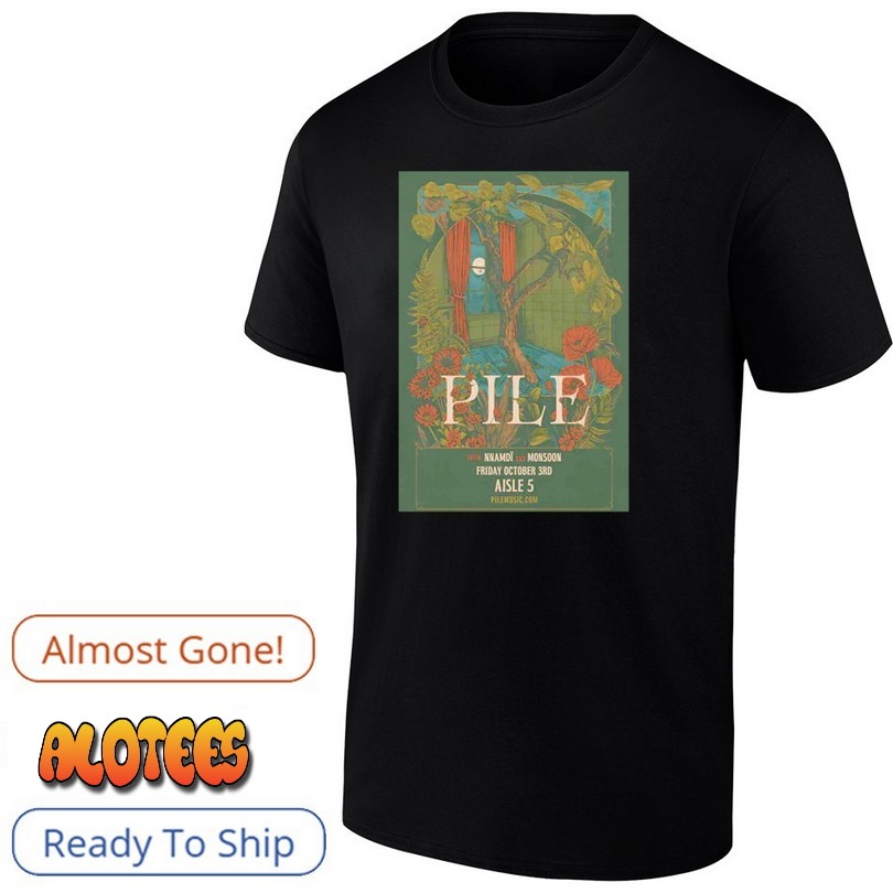 Pile Atlanta Tour On Oct 3 2025 Poster Shirt